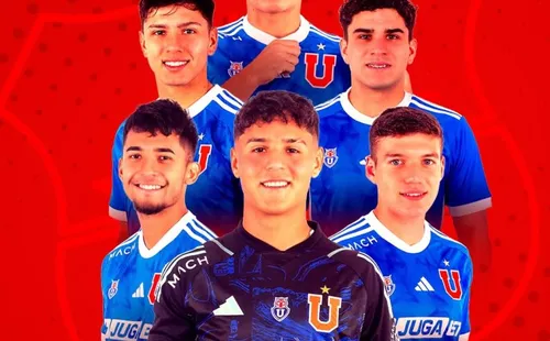 Universidad de Chile cuenta con seis seleccionados en La Roja sub-20.