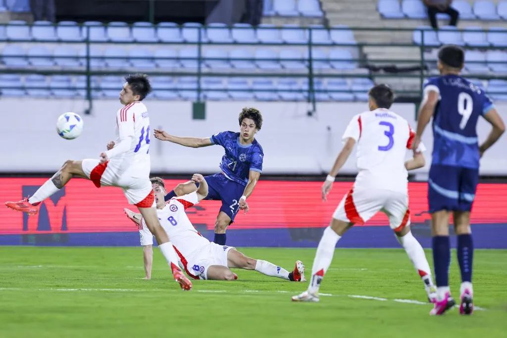 Chile cae ante Paraguay en el Sudamericano Sub-20. (Foto: Conmebol)