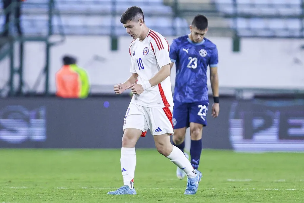 Arce anotó el descuento de Chile | Foto: CONMEBOL