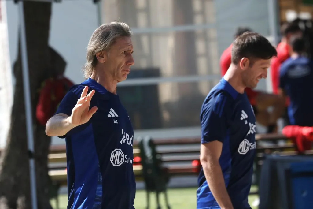 Gareca y la Roja buscarán comenzar con el pie derecho este 2025 | FOTO: Javier Salvo/Photosport