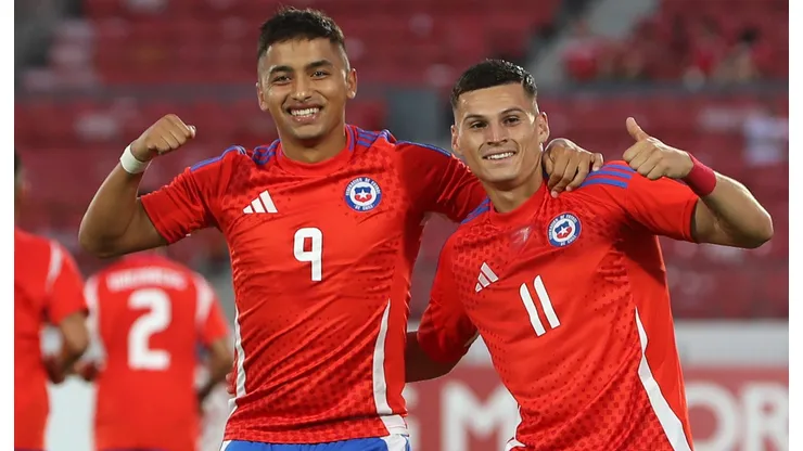 Nicolás Guerra y su gran debut con La Roja.