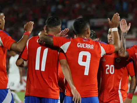 Con triplete de Guerra: La Roja golea a Panamá por 6 a 1