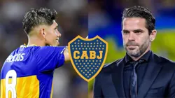 Carlos Palacios es blindado por la barra de Boca