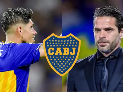 Palacios fue blindado por la barra de Boca pese a la dura caída ante Racing