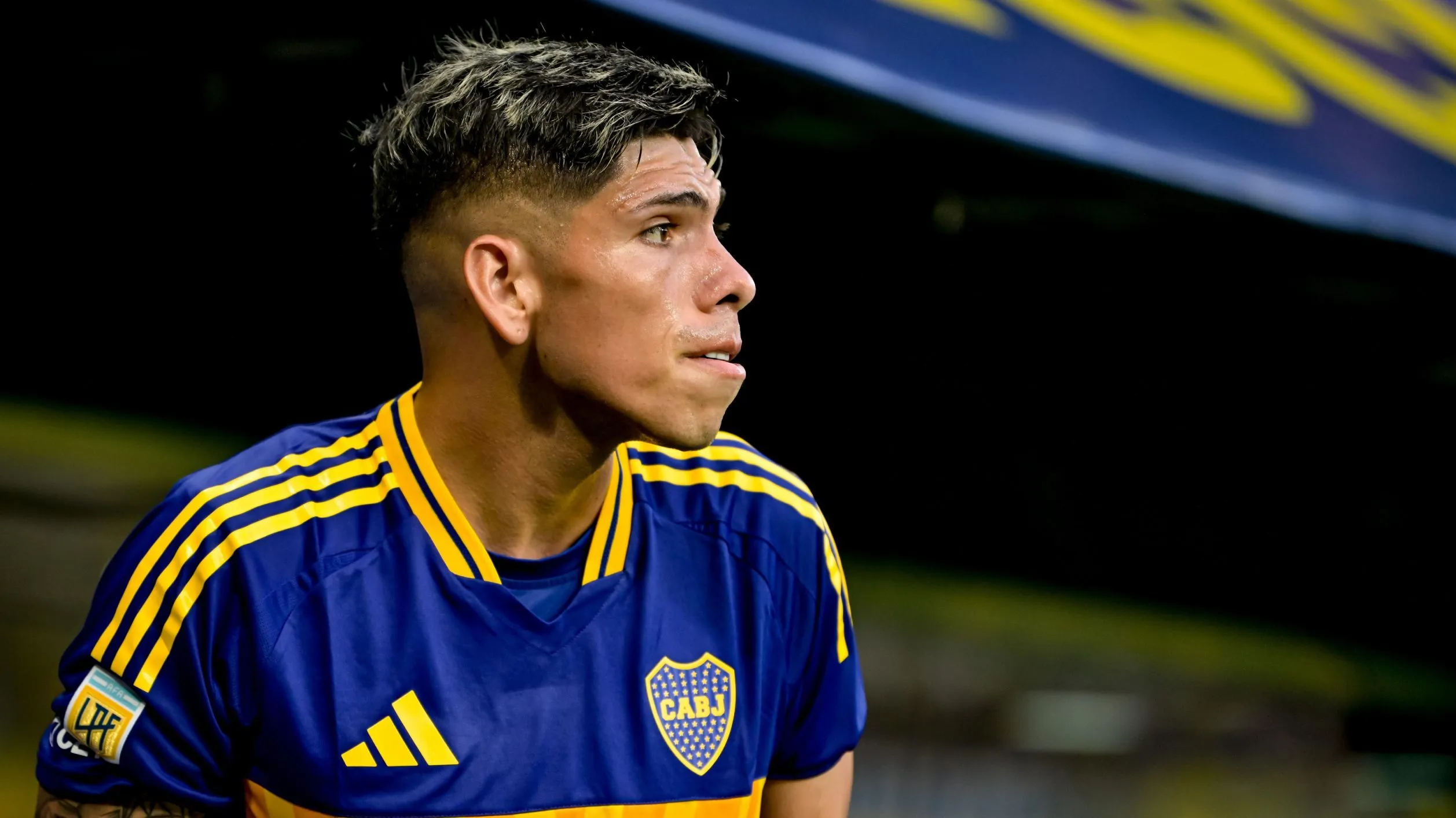 Carlos Palacios suma cuatro presencias con Boca Juniors y ya tiene un gol. (Foto: Getty)