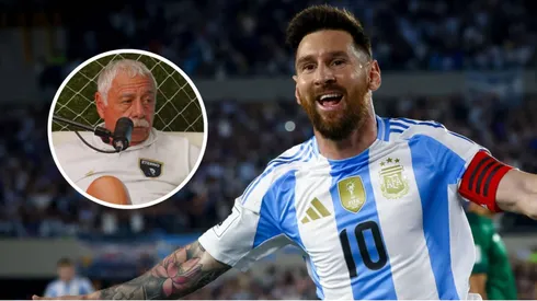 El histórico nacional no tuvo piedad contra Lionel Messi