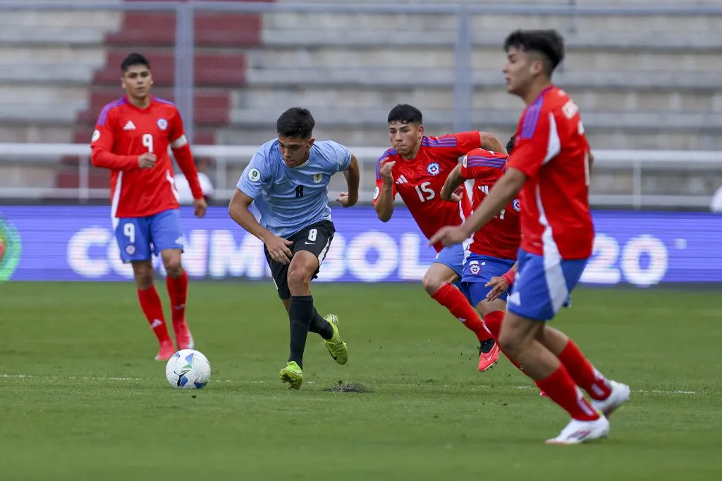 Chile y Uruguay se medirán por el hexagonal final del Sudamericano Sub-20. (Foto: Conmebol)