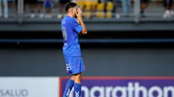 El atacante argentino desperdició su gran chance de anotar su primer gol con la U