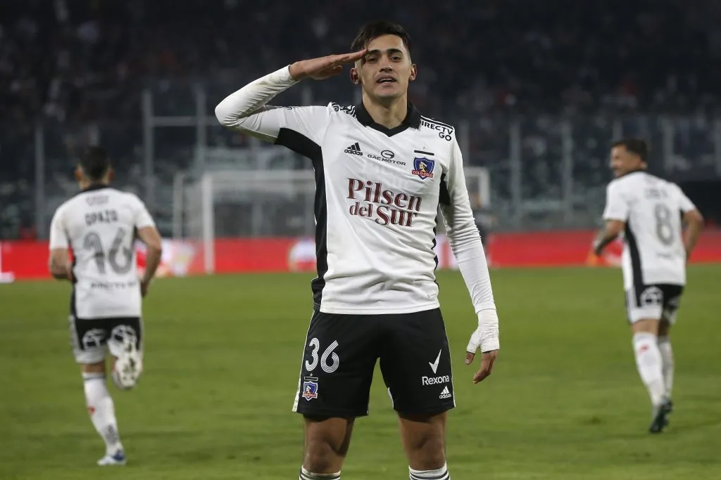 Solari y su recordada celebración en Colo Colo | FOTO: Jonnathan Oyarzun/Photosport