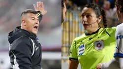 Jorge Almirón reacciona a la designación de Dione Rissios como árbitra del partido de Colo Colo