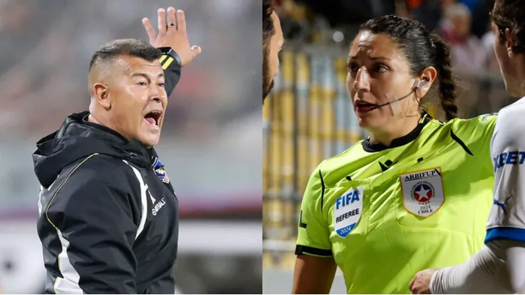 Jorge Almirón reacciona a la designación de Dione Rissios como árbitra del partido de Colo Colo