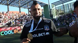 Arturo Vidal logró el campeonato con Colo Colo en 2024.