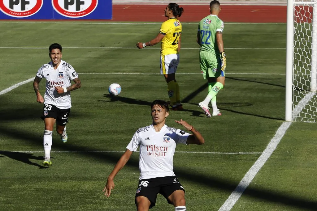 Para sorpresa de los colocolinos, no fue el gol ante el Campanil | FOTO: Dragomir Yankovic/Photosport
