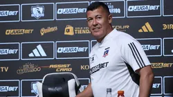 Jorge Almirón tiene grandes motivos para sonreír esta semana en Colo Colo (Foto: Photosport)