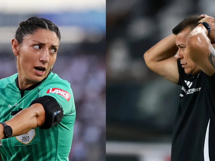 Así reaccionó Jorge Almirón por la tarjeta roja a Claudio Aquino