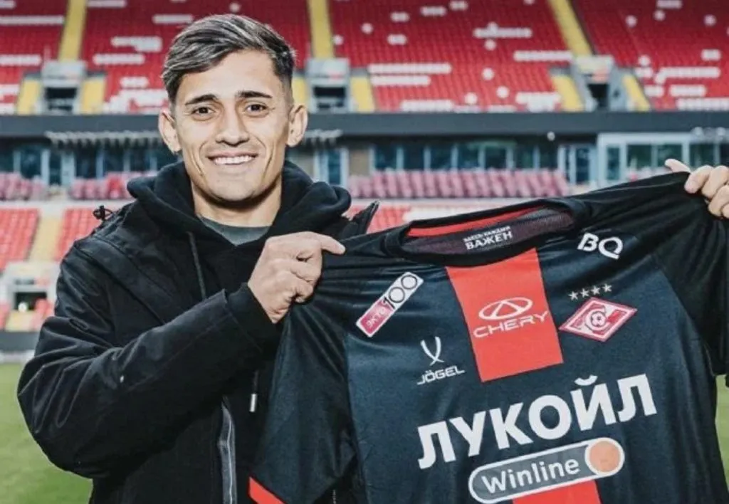 Pablo Solari ya fue presentado en el Spartak Moscú.