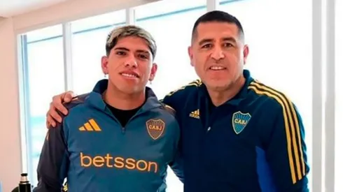 Carlos Palacios fue elogiado por Juan Román Riquelme.