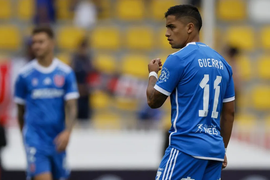 Guerra comenzará el Torneo Nacional siendo el titular de la U | FOTO: Andres Pina/Photosport