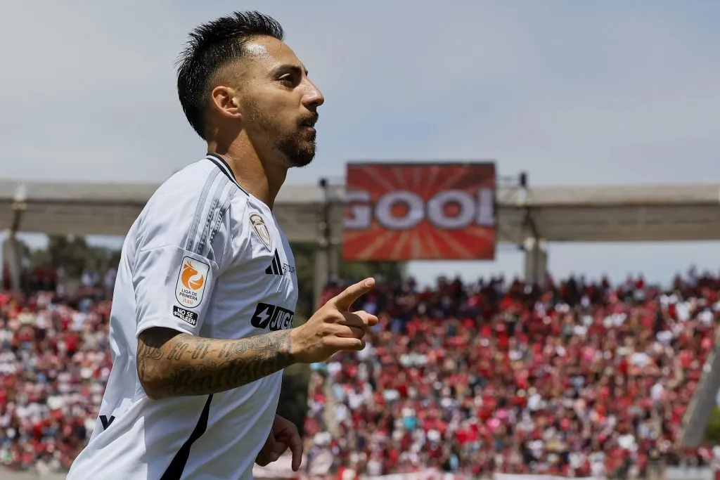 Javier Correa marcó un gol en la victoria de Colo Colo sobre Deportes La Serena.