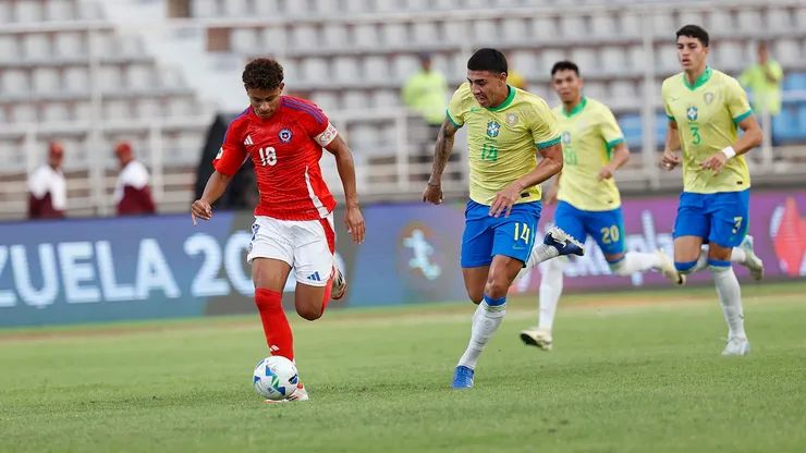 La Roja sub-20 fue derrotada por Brasil y se despidió del Sudamericano sub-20.