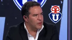 Cristián Caamaño llenó de flores a este jugador de Universidad de Chile.