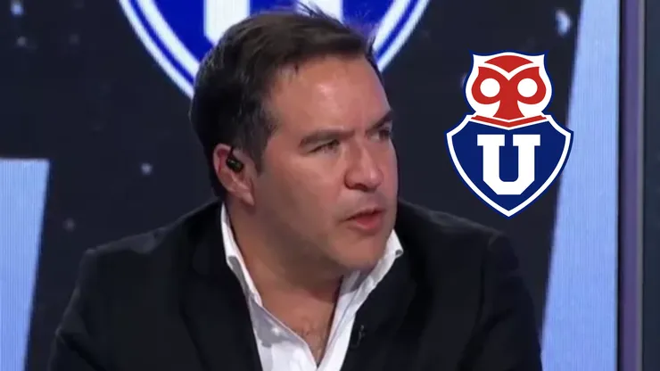 Cristián Caamaño llenó de flores a este jugador de Universidad de Chile.