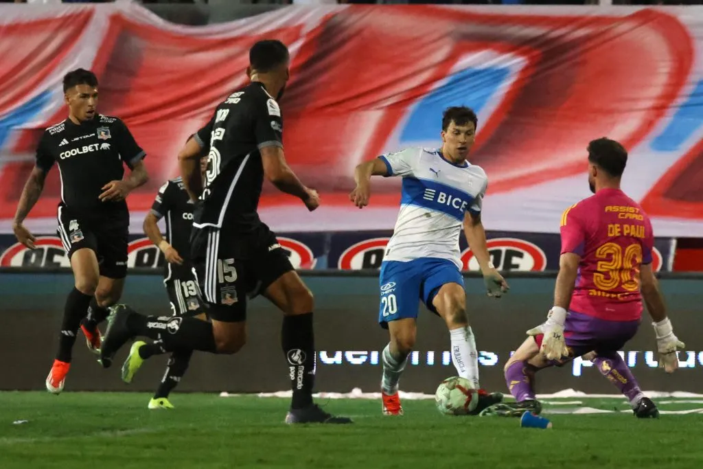 Fernando De Paul está en la carpeta de la UC para reemplazar a Thomas Gillier. (Foto: Dragomir Yankovic/Photosport)