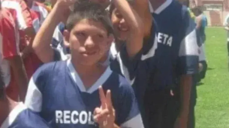 En pequeño Carlos Palacios en la escuela Chacabuco Recoleta | FOTO: Archivo