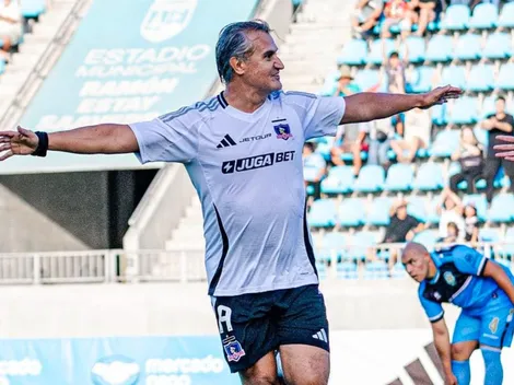 Fernando Vergara le presta el ropero completo a esta figura de Colo Colo