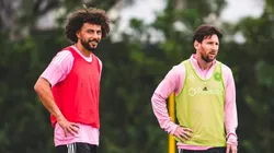 Maximiliano Falcón ya comparte con Lionel Messi en el Inter Miami. (Foto: @intermiamicf)