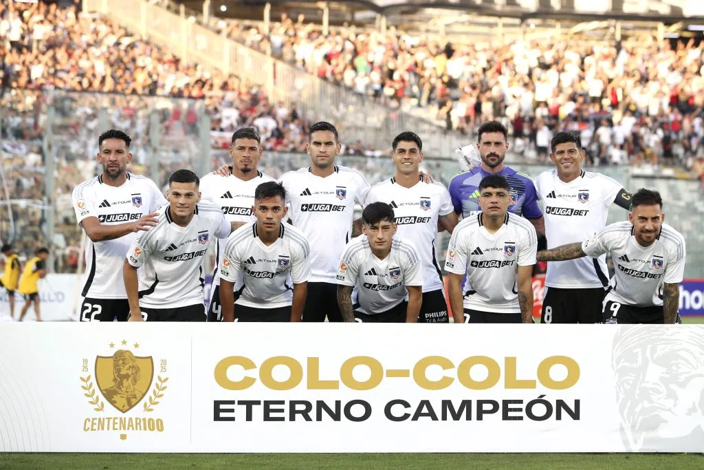 Fernando De Paul suma un partido en Colo Colo este 2025, que fue por Copa Chile. (Foto: Felipe Zanca/Photosport)