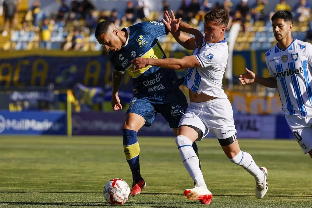 Méndez disputó 35 partidos con los Ruleteros: convirtió un tanto y aportó con 8 asistencias | FOTO: Andres Pina/Photosport