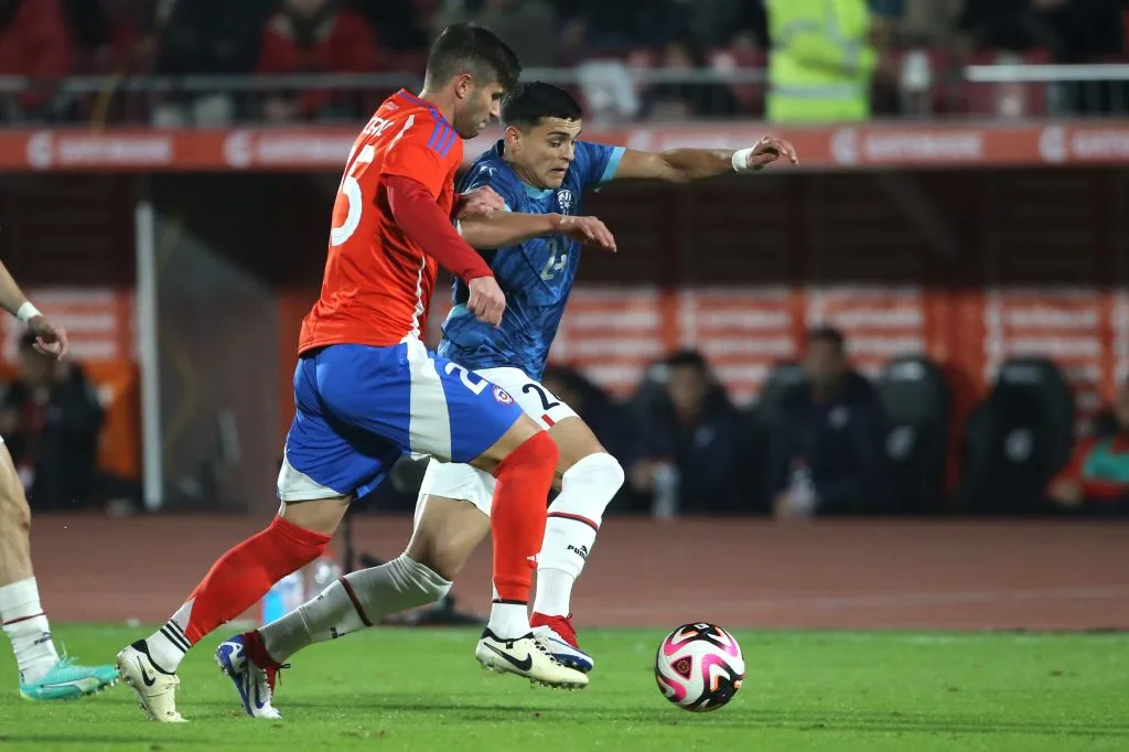 Paraguay y Chile se verán las caras en un trascendental encuentro por las Eliminatorias | FOTO: Jonnathan Oyarzun/Photosport