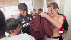 Aníbal Mosa protagonizó un cómico momento en La Serena. (Foto: Captura)