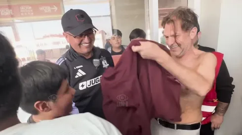 Aníbal Mosa protagonizó un cómico momento en La Serena. (Foto: Captura)