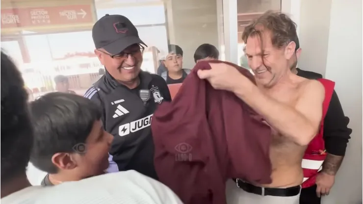 Aníbal Mosa protagonizó un cómico momento en La Serena. (Foto: Captura)