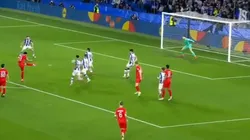 El golazo de Darío Osorio para el FC Midtjylland ante Real Sociedad.