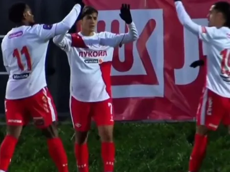 Video: Así fue el gol de Solari en su primer partido con el Spartak