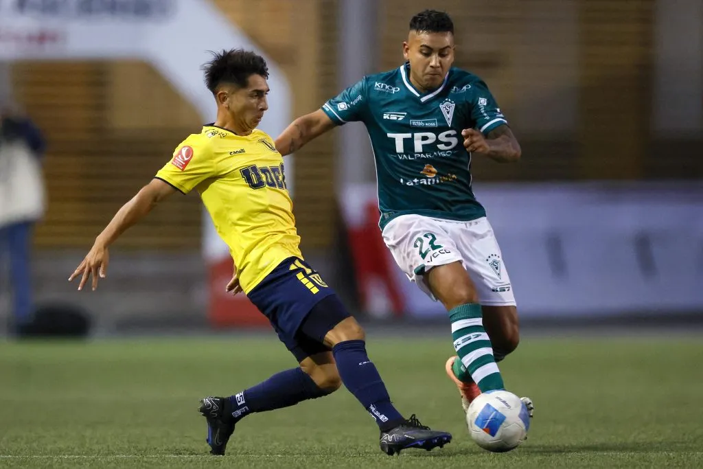Santiago Wanderers igualó ante Universidad de Concepción en la Primera B. (Foto: Photosport)