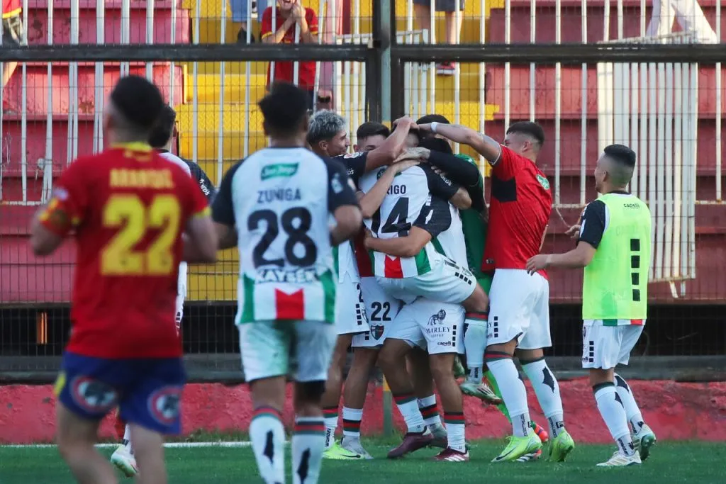 Palestino humilló a Unión en su cancha. | Foto: Photosport