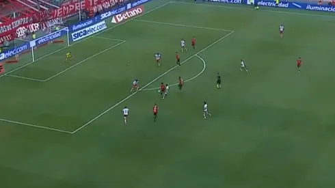 Luciano Cabral brilla con asistencia en Independiente. (Foto: ESPN Argentina)
