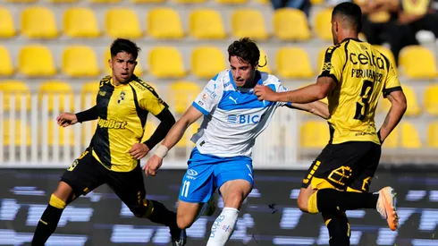 Universidad Católica cae ante Coquimbo Unido en el estadio Francisco Sánchez Rumoroso. (Foto: Photosport)