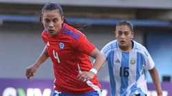 La Roja Femenina pierde 3-0 ante Argentina. (Foto: Jorge Díaz - Comunicaciones FFCh)