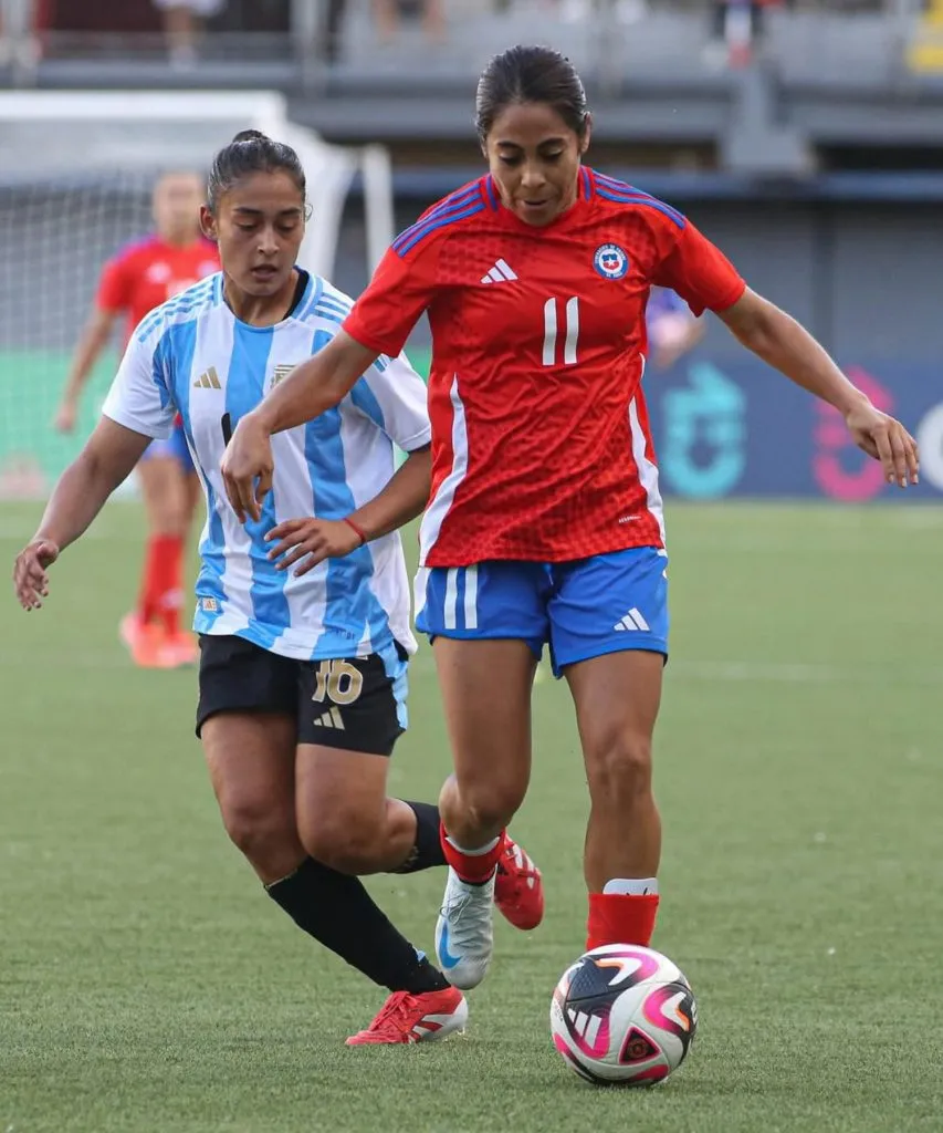 La Roja Femenina no puede ante Argentina en La Florida. (Foto: La Roja)