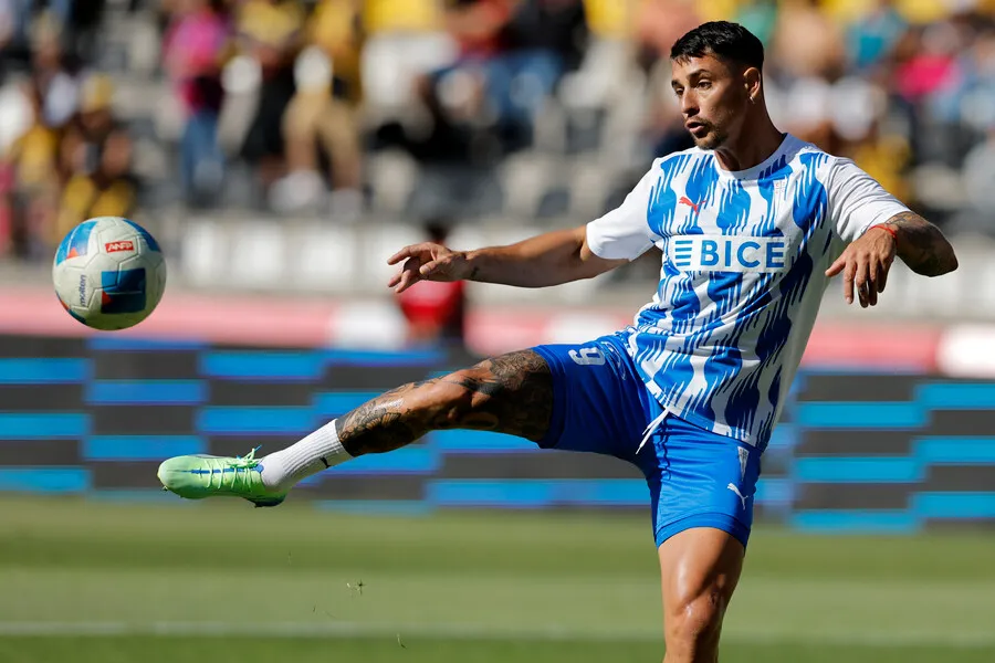 Ante Coquimbo Unido, Zampedri disputó su primer partido como chileno (Photosport)