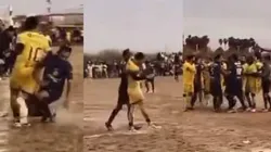 En México exhibieron a un exfutbolista de Colo Colo.