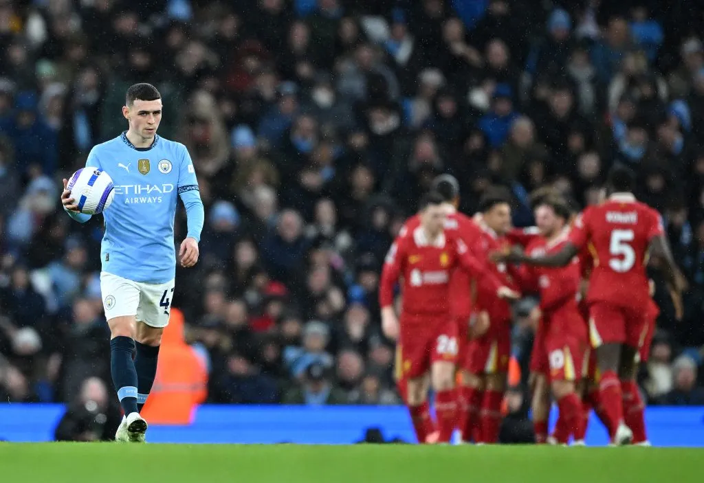 El City de Guardiola no levanta cabeza y el Liverpool sigue a paso firme al título de la Premier League | FOTO: Shaun Botterill/Getty Images)