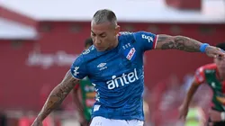 Eduardo Vargas tuvo su estreno goleador con Nacional frente a Boston River (Foto: Nacional)