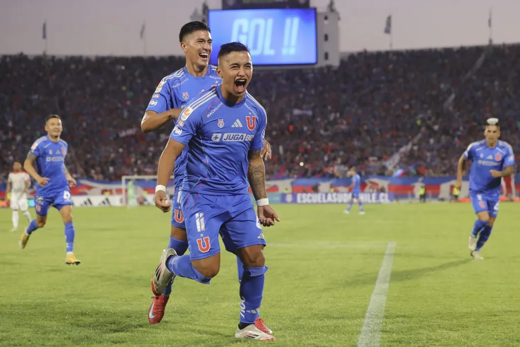 Nicolás Guerra lleva dos goles en la misma cantidad de partidos en la Liga de Primera 2025. (Foto: Felipe Zanca/Photosport)