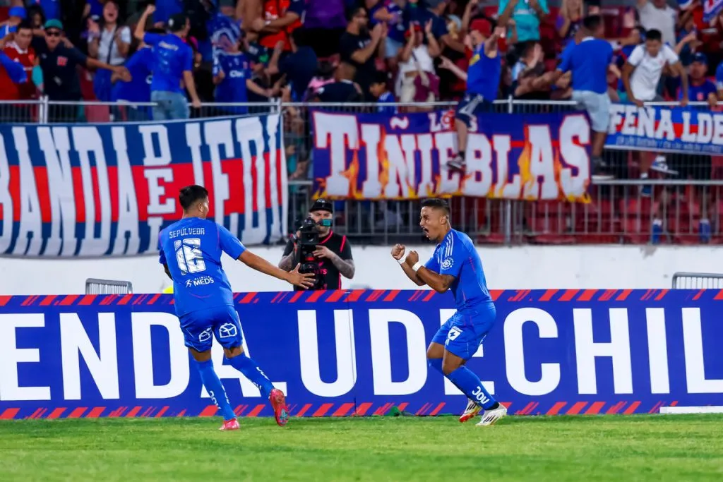 Guerra anotó para el triunfo azul | Foto: Photosport